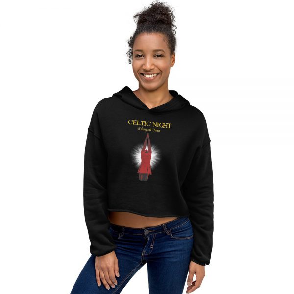 Celtic Night - crop hoodie - Image 2